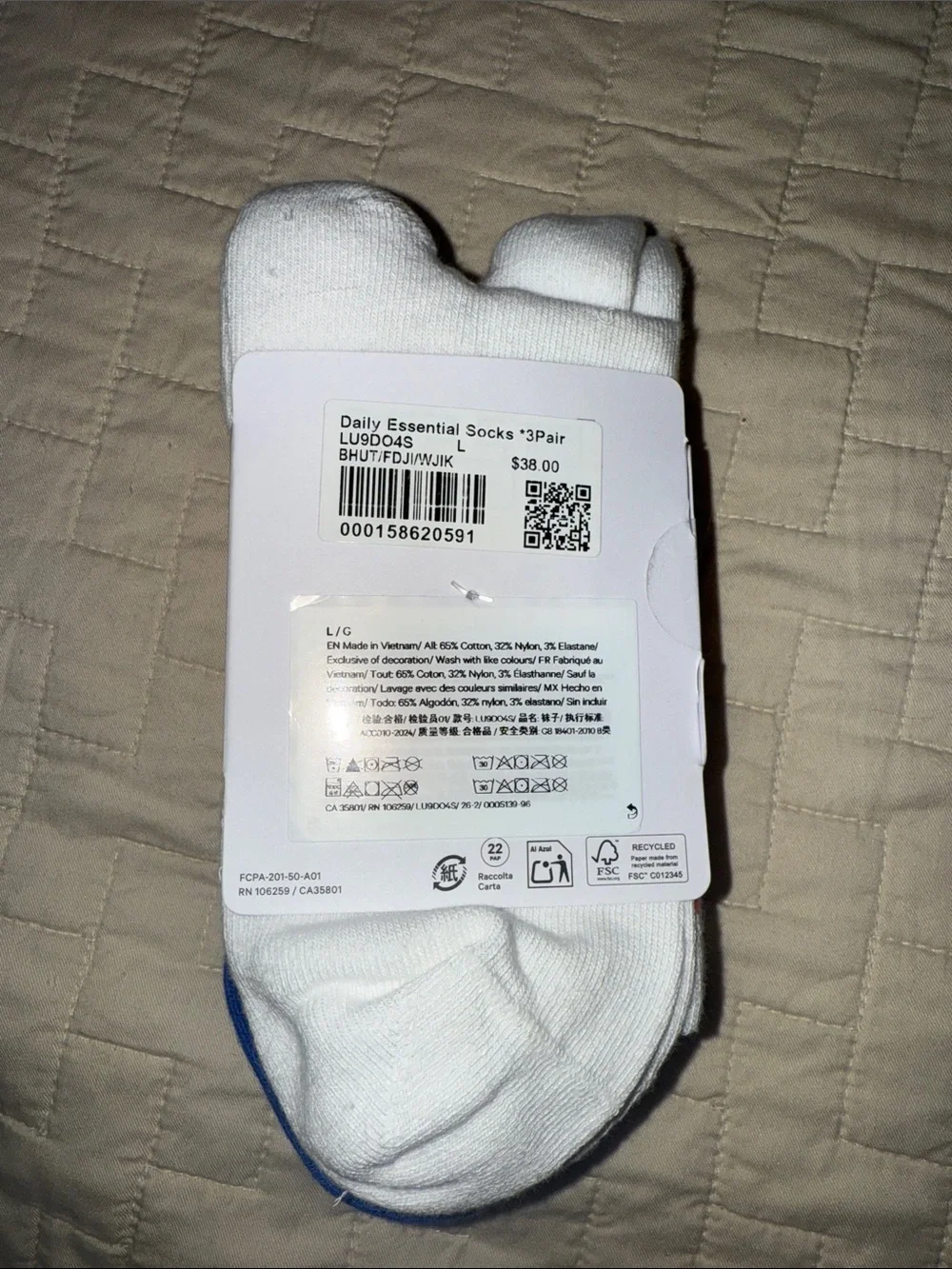lululemon athletica multicolored with Quarter-Length Athletic Socks (3-Pack)